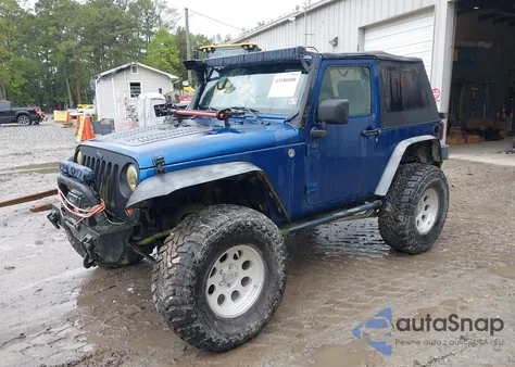 2010 Jeep Wrangler Sport from USA, damaged, VIN 1J4AA2D1XAL154936